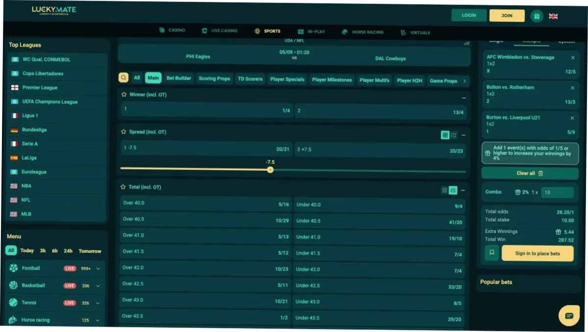 LuckyMate Platform Interface